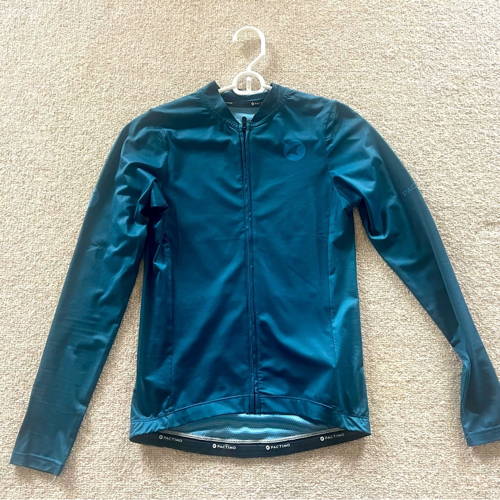 Pactimo Women’s Ascent Aero LS Jersey - Blue XS